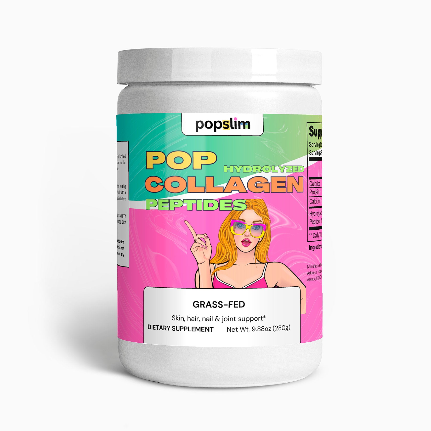 Pop Hydrolyzed Collagen Peptides