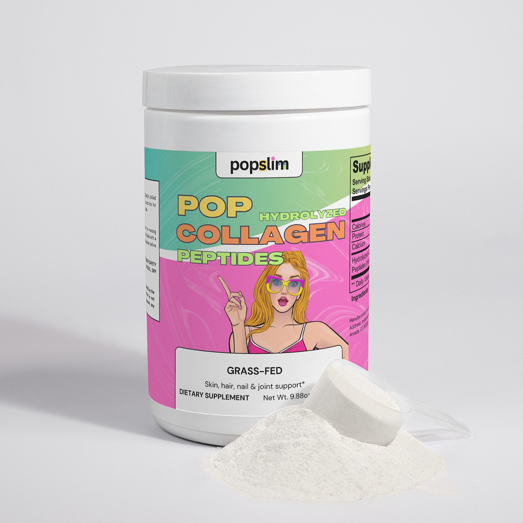 Pop Hydrolyzed Collagen Peptides