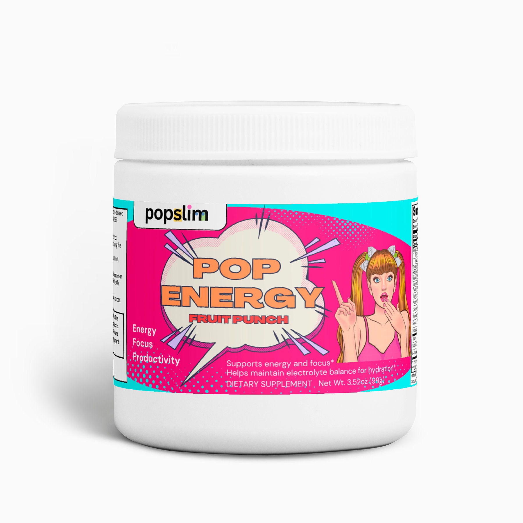 Pop Energy Powder - Fruit Punch