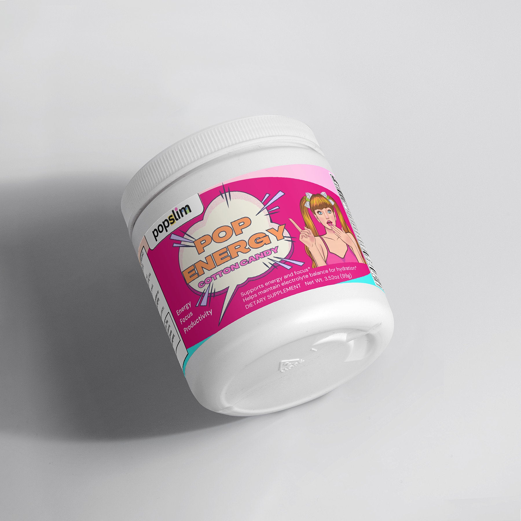 Pop Energy Powder - Cotton Candy