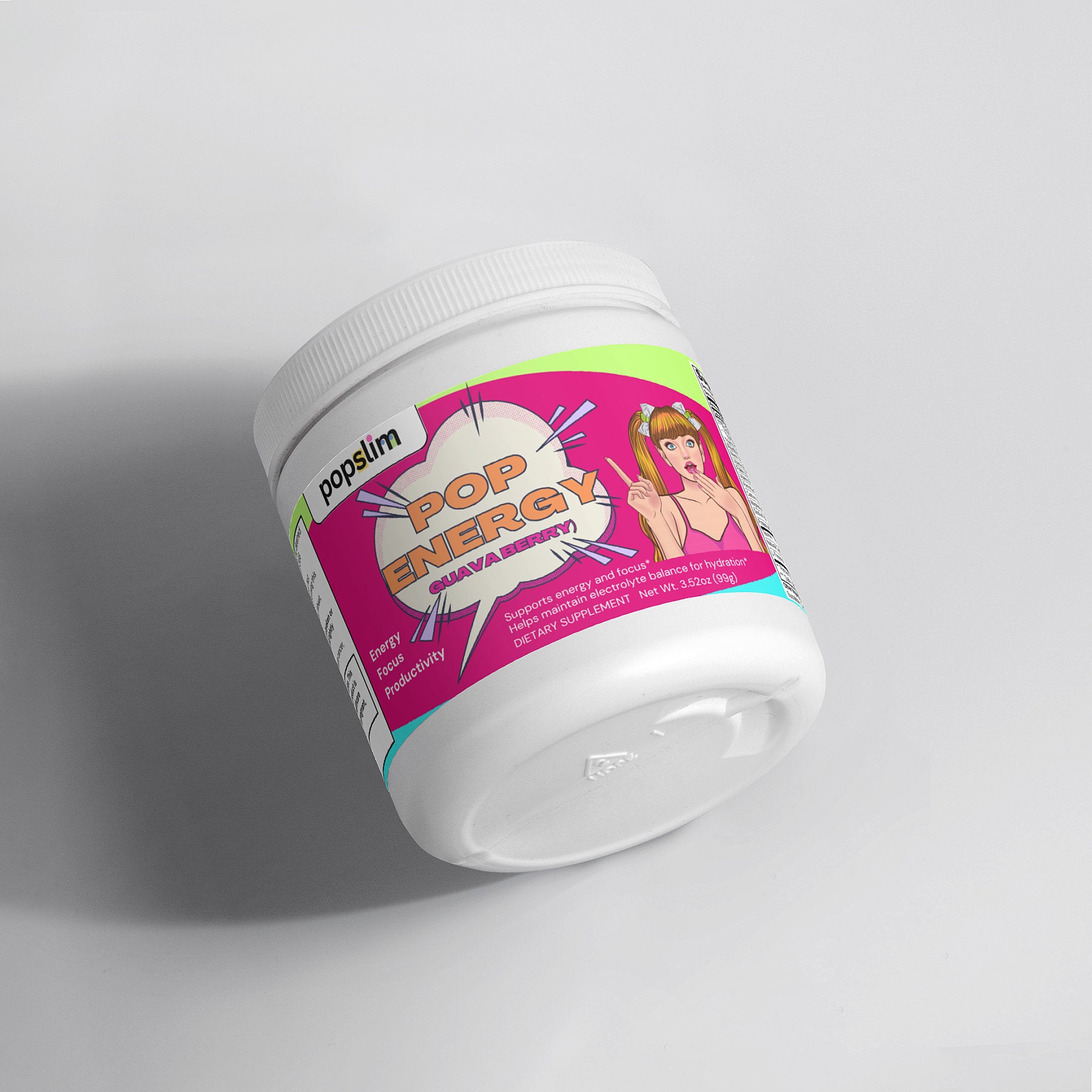 Pop Energy Powder - Guava Berry